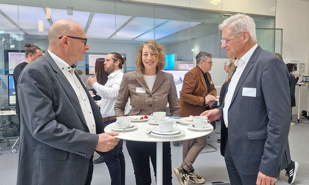 06 In der Pause bot sich die perfekte Gelegenheit zum Netzwerken_